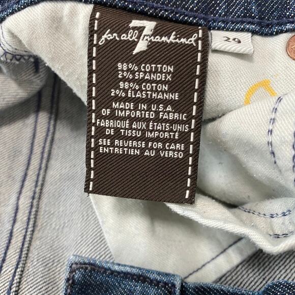 7 For All Mankind Austyn Bootcut Jeans Size 29 - Picture 3 of 5